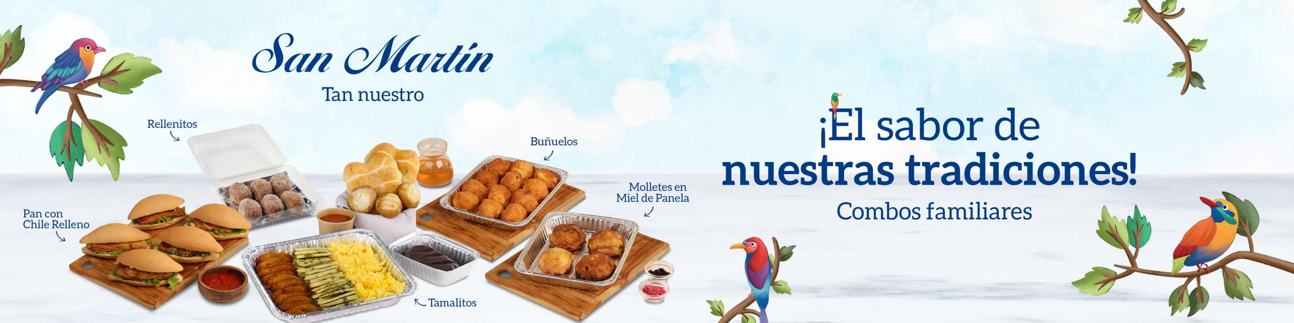 Banner combos familiares